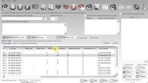 view statistics for accounts in soundcloud manager - the ultimate soundcloud bot