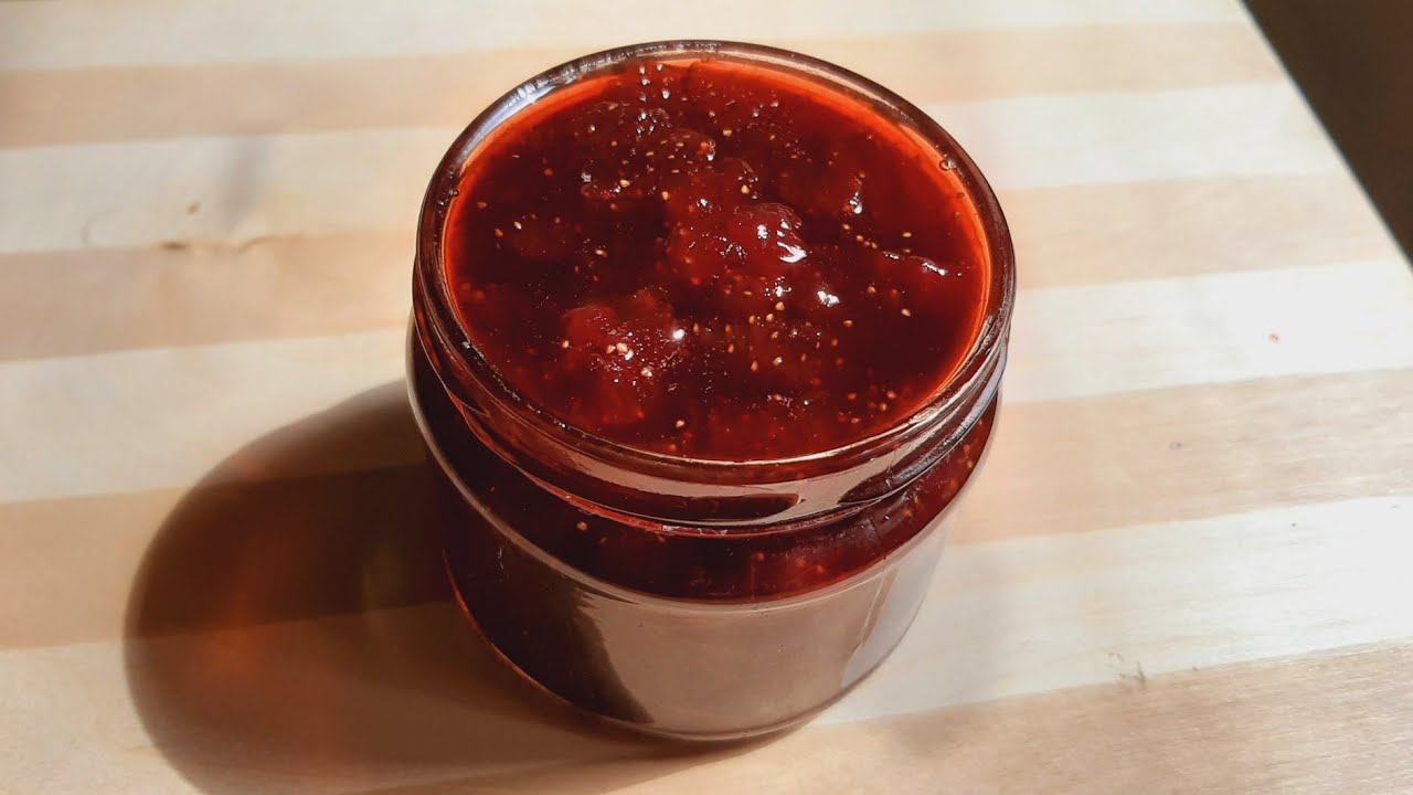 مربى فراولة مناسبة لمرضى السكر Strawberry jam suitable for diabetics