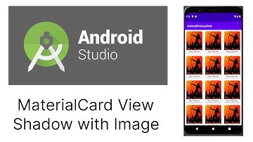 best Way To Give Elevation (Shadow) In Material CardView Android Studio #androidstudio #kotlin #java