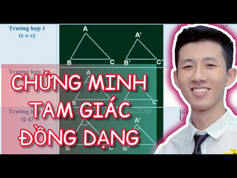 Video Cách chứng minh tam giác đồng dạng đơn giản |... - YouTube