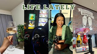 Chatty Vlog: Gym With My Boyfriend, Hair Installation and Makeup, Lunch Date, Laundry & More