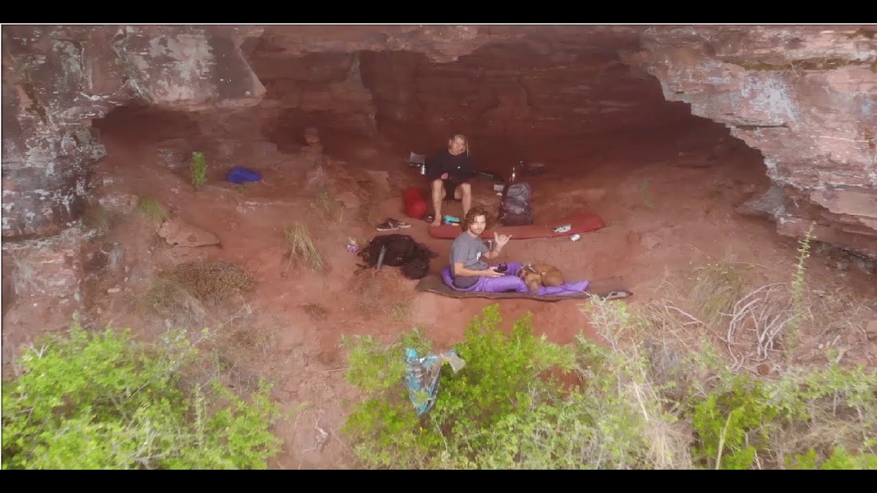 Camping in a Cave on Tablemountain YouTube