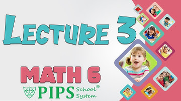 Grade 6 Countdown Lecture 3 By PIPS School System Hafizabad