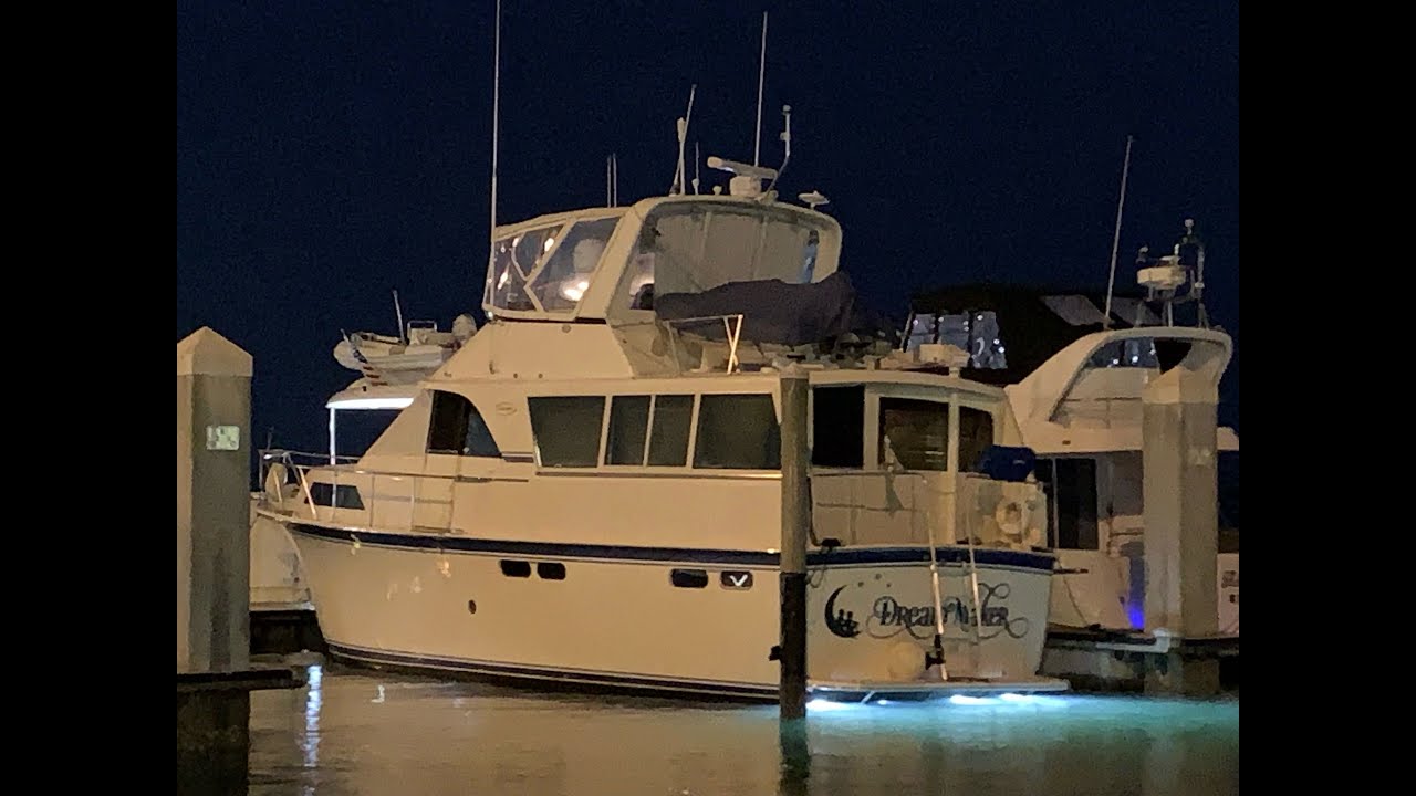 ***SOLD*** 1989 48' Ocean Yacht Motor Yacht Dream Maker SD 480p - YouTube