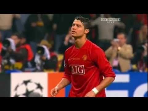 Ronaldo and pennalty - Ronaldo miss penalty in the UEFA Champions Leage final in 2008