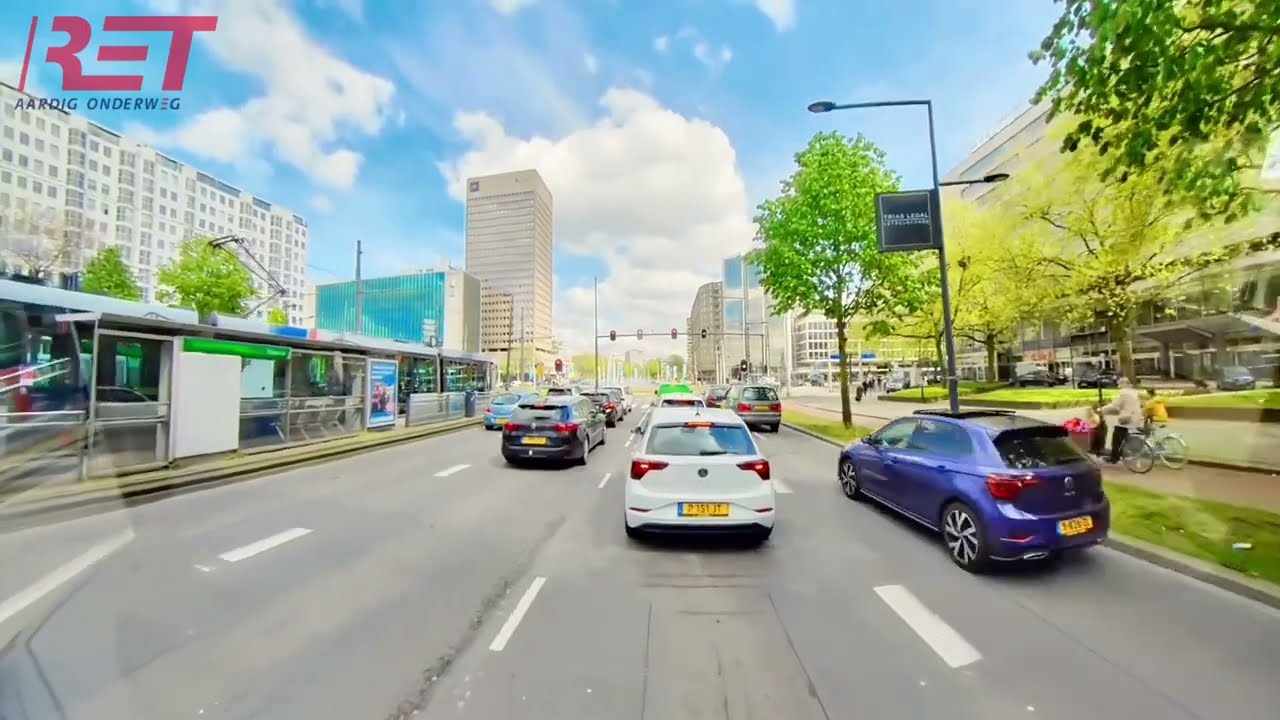 RET buslijn 38 Crooswijck via R'dam cs