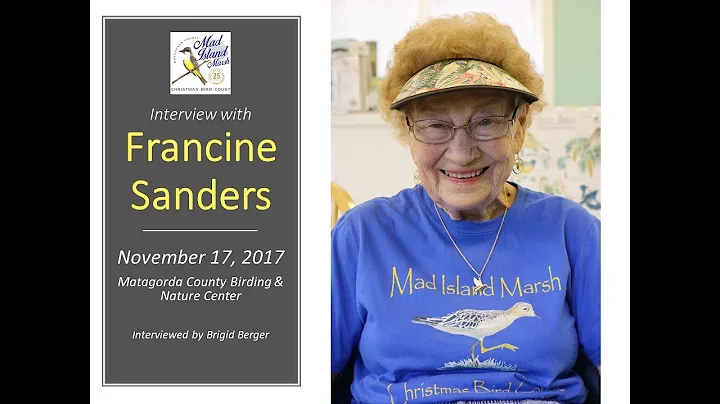 Francine Sanders Interview November 2017