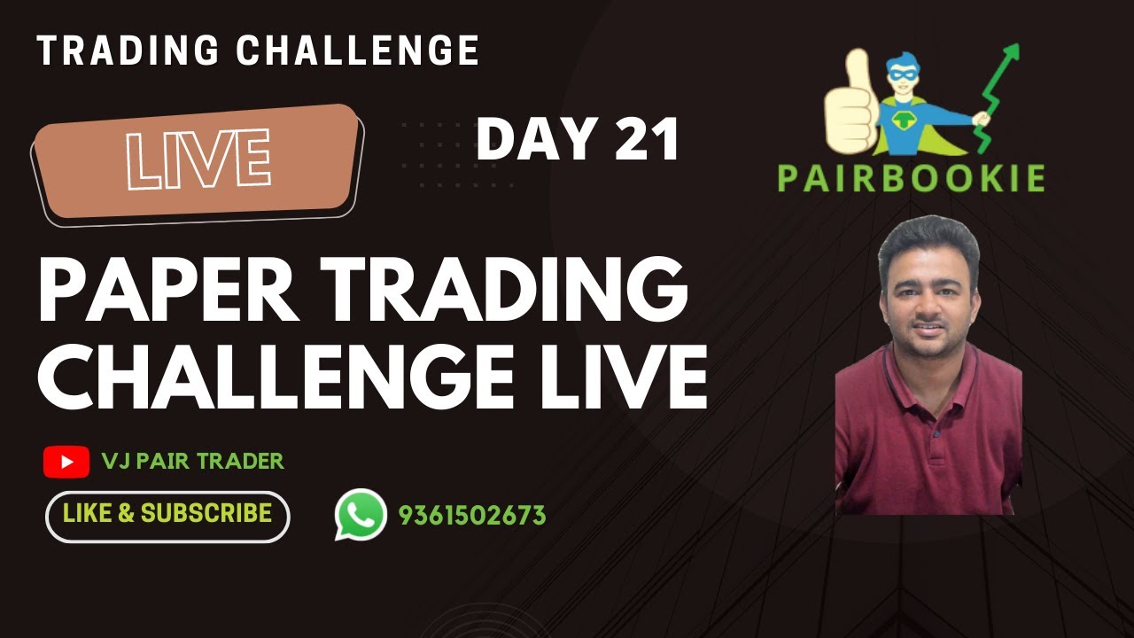 PAIR TRADING CHALLENGE DAY 21 - Best Swing Trading pair trading Strategy