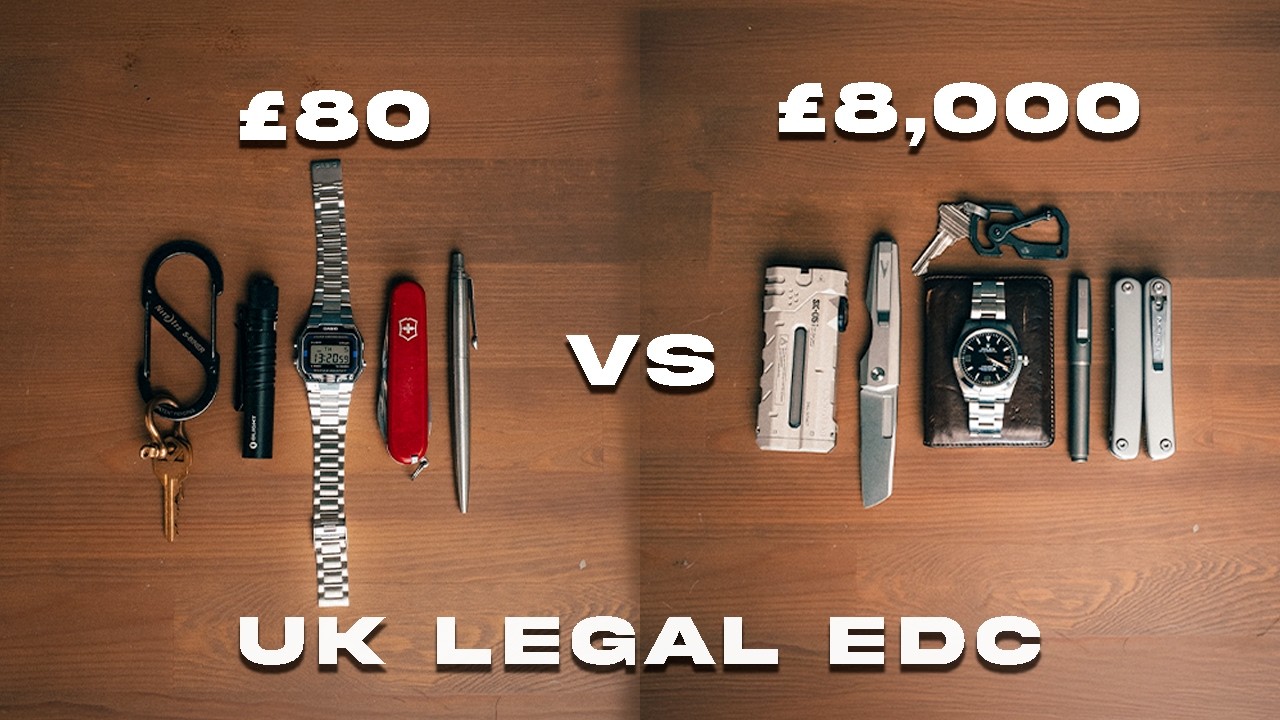 80 фунтов стерлингов против 8000 фунтов стерлингов за британский юридический набор EDC – что на с...