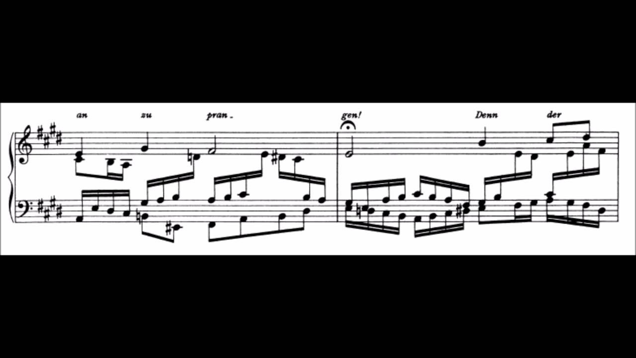 Brahms - Schmücke dich, o liebe Seele, Op. 122 no. 5
