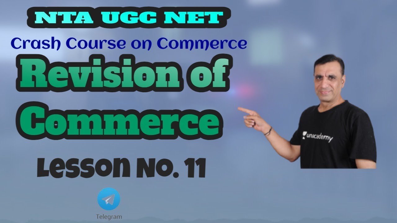 REVISION OF COMMERCE CRASH COURSE ON COMMERCE PYQs MCQs YouTube