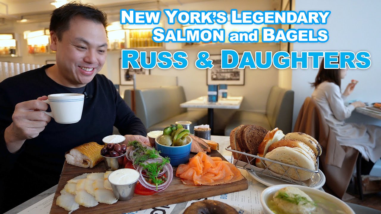 Легендарный нью-йоркский лосось и бейглы | Культовый Russ & Daughters