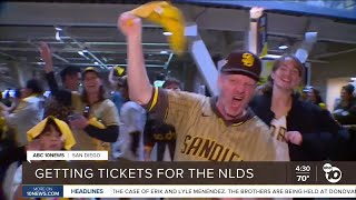 Getting tickets for the NLDS