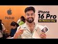 iPhone 16 Pro Natural Titanium Unboxing | Buying on  Release Day Vlog 😉