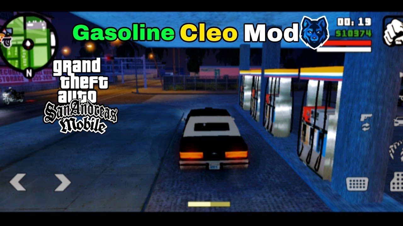 Gasoline Cleo Mod Gta sa mobile GTA Sa Android WolfGamìngYT