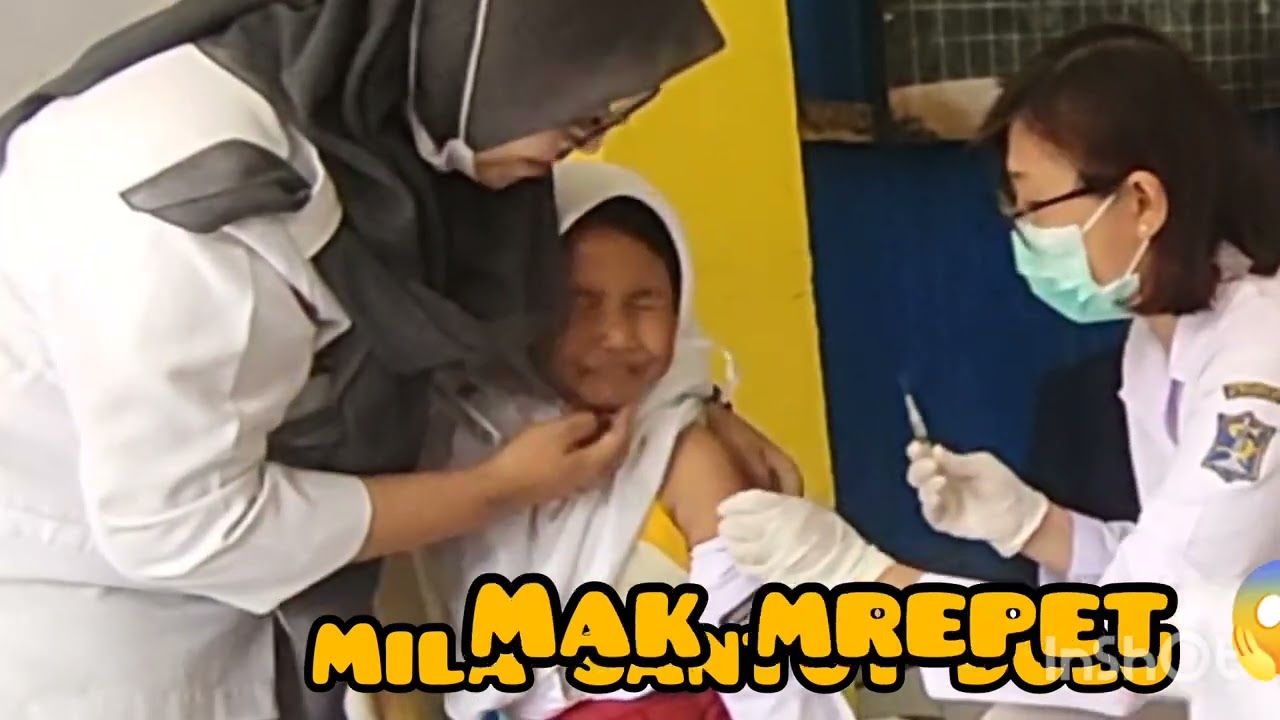 Kegiatan Imunisasi Campak di Kelas 1B SDN Krembangan Utara II/57 Surabaya