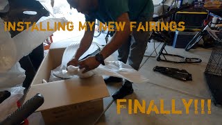 Installing A New Fairing Kit On My 2006 Yamaha R6S | Auctmarts Fairings