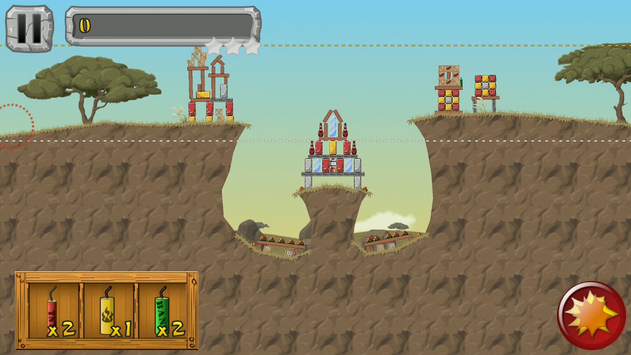 Little Demolition - level 23 Savannah 💣🎈