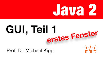 Java 2: GUI (Teil 1) - ein erstes Fenster erstellen