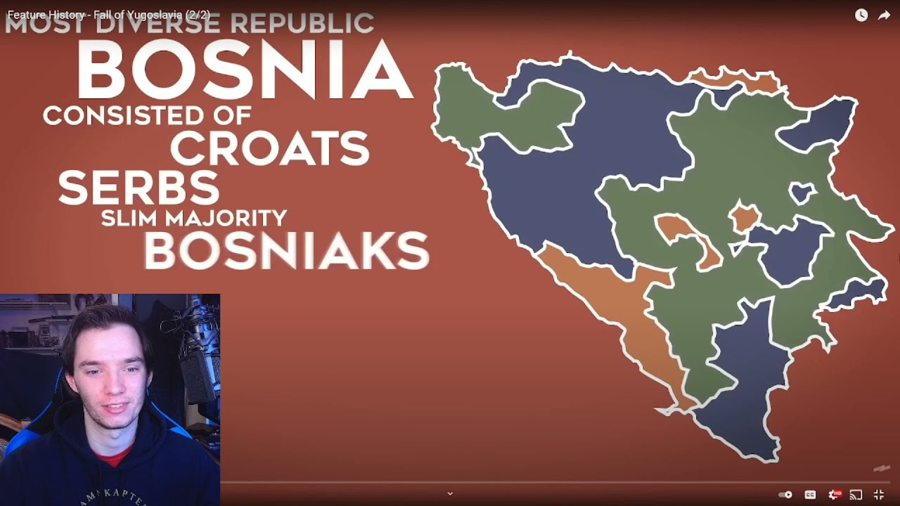 Historian Reacts Feature History Fall of Yugoslavia (2/2) YouTube