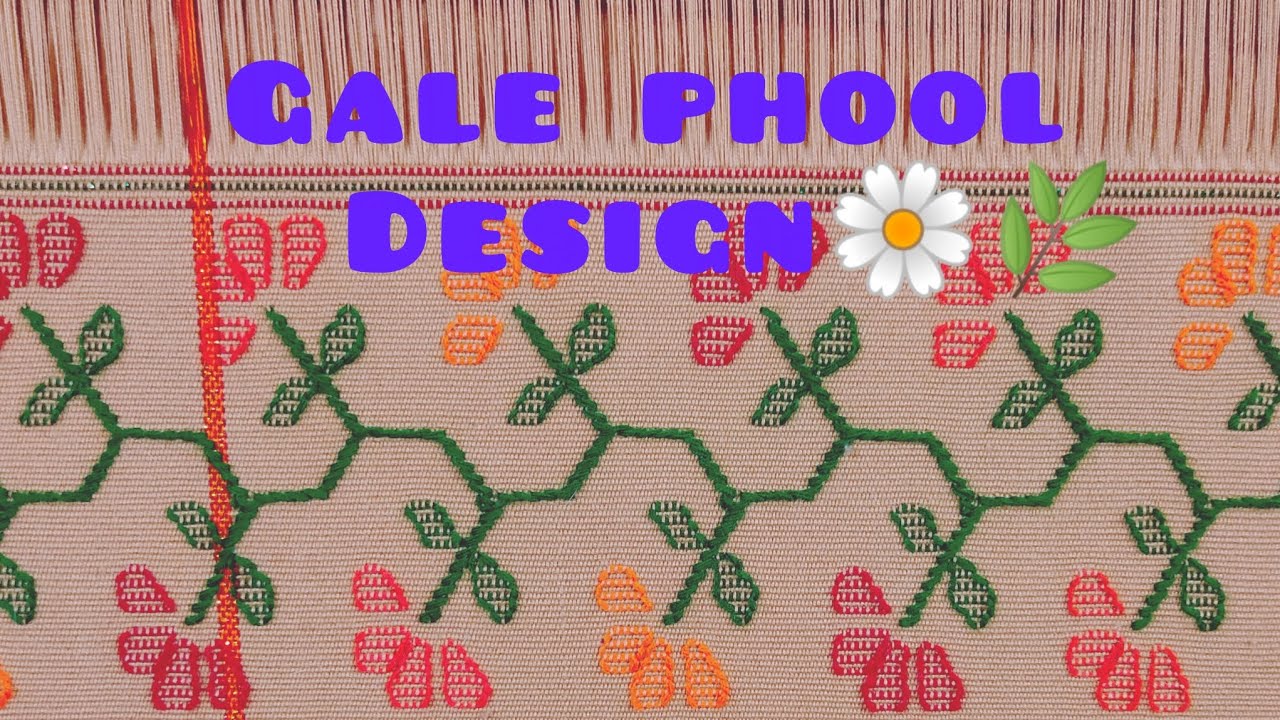 Adi gale pore mogul phool design step by step tutorial part1|traditional adi gale|tutorial|phool