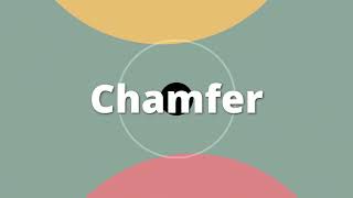 Chamfer - SolidWorks