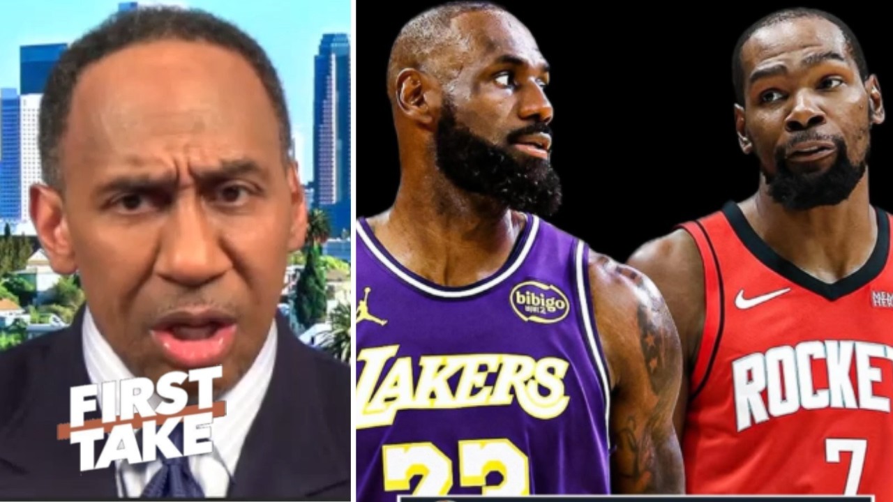 FIRST TAKE | If LeBron leads Lakers past KD, Rockets in Round 1, the ...
