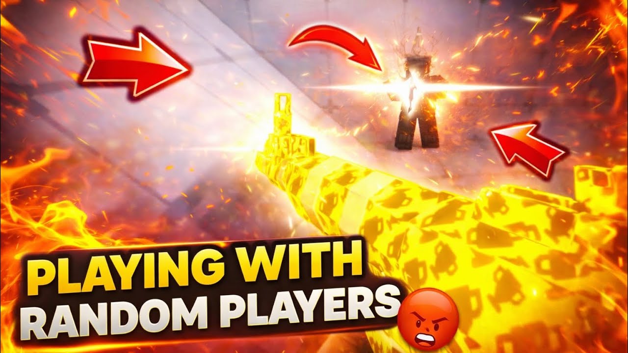 PLAYING WITH RANDOM PLAYERS ROBLOX! RIVALS - YouTube