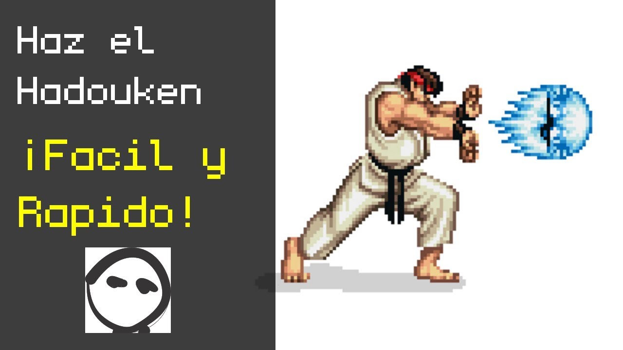 Como hacer el Hadouken en Street Fighter 2!!! 😱 😱 😱 - YouTube.
