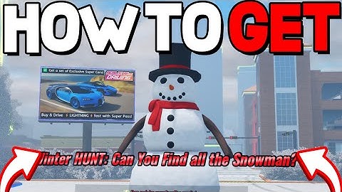 How To FIND ALL 25 SNOWMEN LOCATIONS in Realistic Car Driving! Roblox