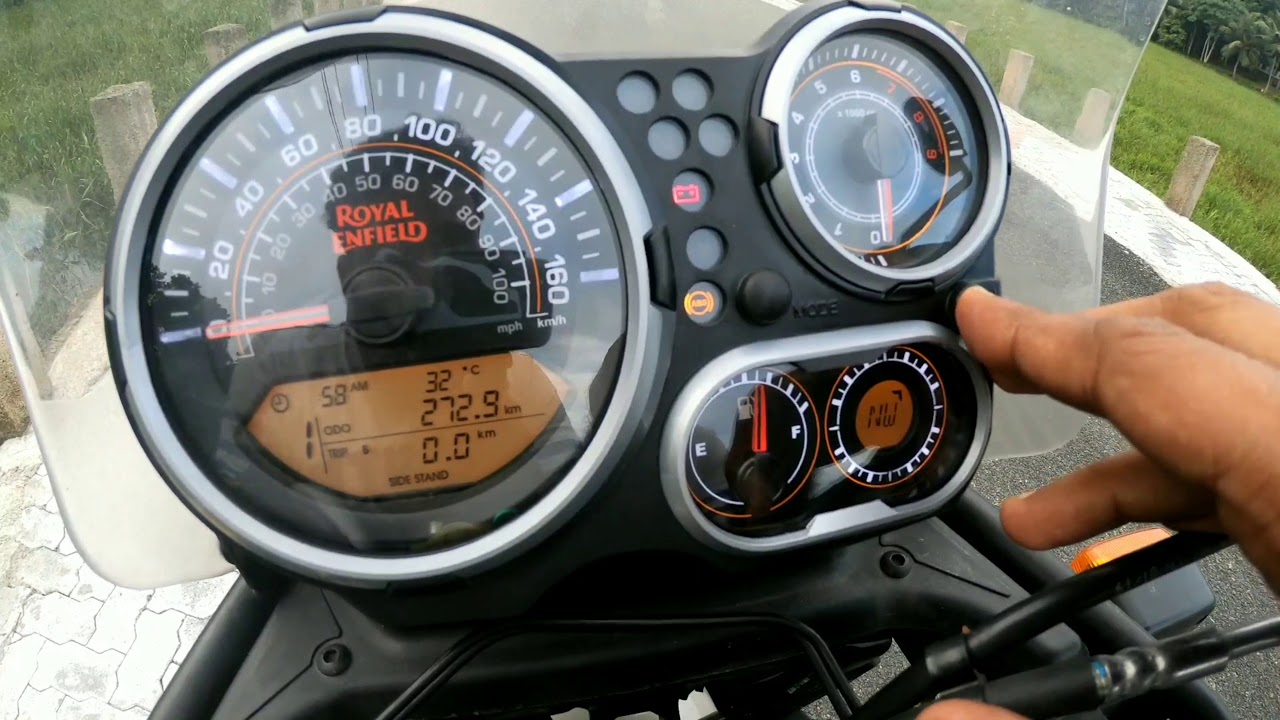 Royal Enfield Himalayan Meter cluster time adjustment(DIY) YouTube