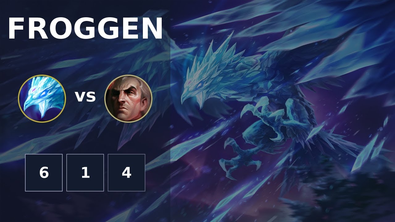 [ Froggen ] Anivia MID vs Swain 6/1/4 | NA GRANDMASTER | LOL Season 2022