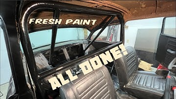 55 Chevy Gasser Roll Cage Install! Final episode. part 3