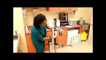 Anesthesia Machine Setup   Rebreathing system