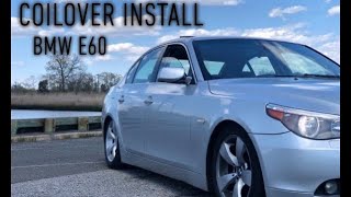 Bmw E60 Coilover Install (Maxpeeding)