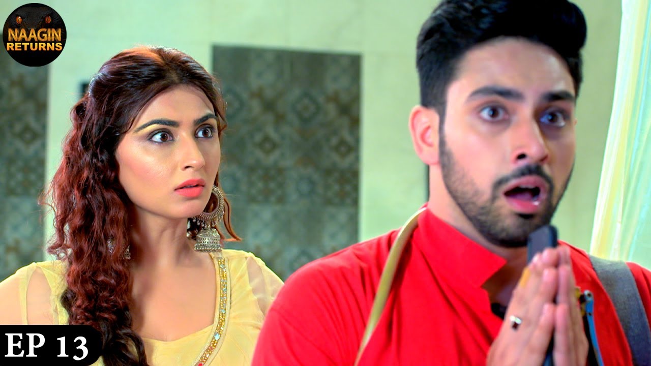 नागिन के बाथरूम में फस गया राज | Phir Laut Aayi Naagin | Naagin Full Episode 13 | Naagin Returns
