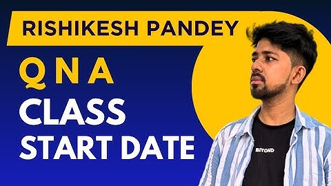 QNA class start date new batch | galgotias university | rishikesh pandey vlog 