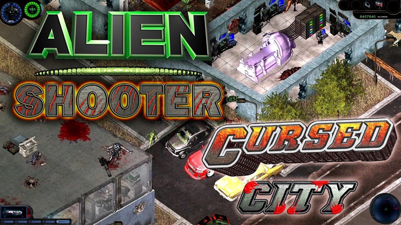 Alien Shooter 2 - Mod. CURSED CITY (2022) russian version - YouTube