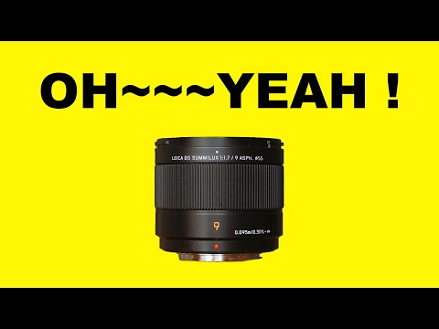 Panasonic Leica 9mm f1.7 DG Summilux!! I bought one! - RED35 REVIEW