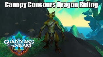 Dragon Riding In The Canopy Concours In Emerald Dream Zone
