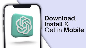 How To Get ChatGPT On Mobile (iPhone / Android) | Open AI Chat GPT Download & Install (2024)