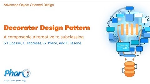 [4.6] Decorator Design Pattern - Advanced Object-Oriented Design MOOC