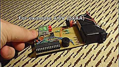 Arduino kitchen timer