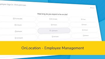 OnLocation - Employee Management Video