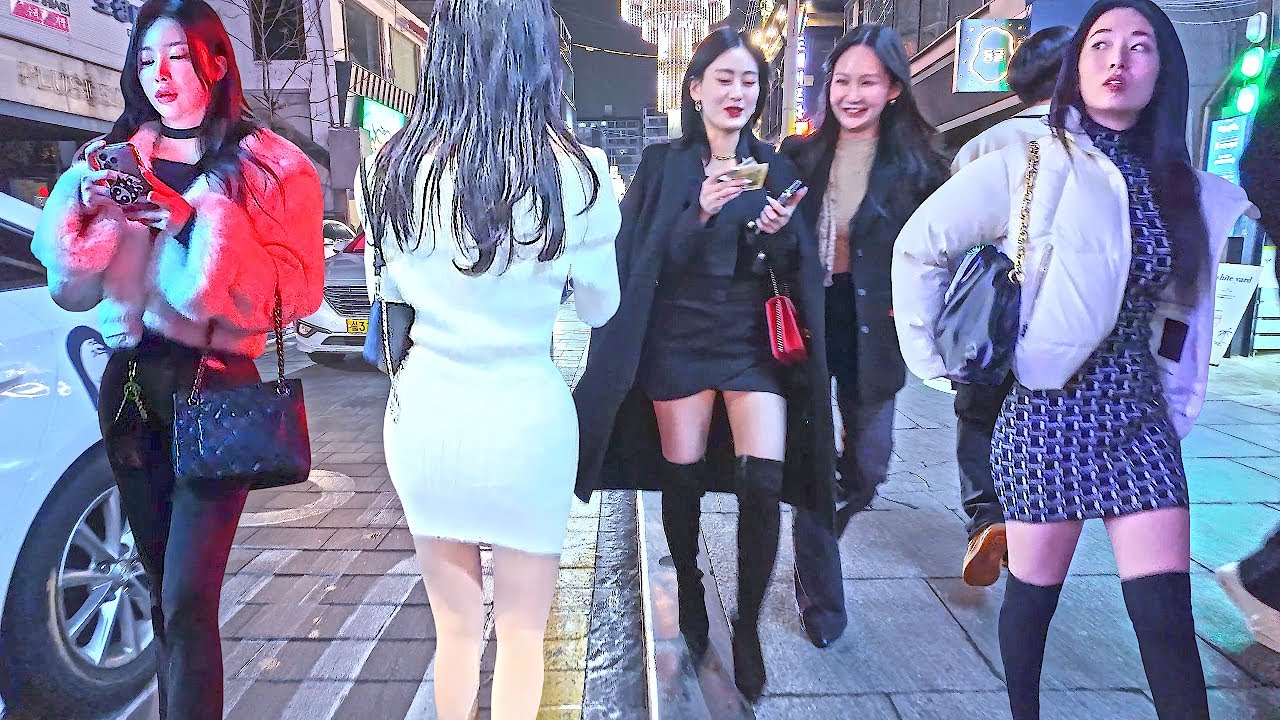 [4K 럭셔리한 압구정 로데오 거리 ✨✨✨] 서울에서 고급스러운 거리는 압구정 로데오 거리를 빼놓을 수는 없죠 👍👍👍#APGUJEONG#SEOUL#KOREA