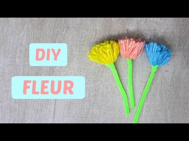 3 Amazing Flowers with PIPE CLEANER