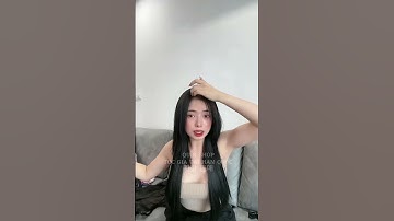 Tóc Giả Kẹp 6 Phím 가발 6피스