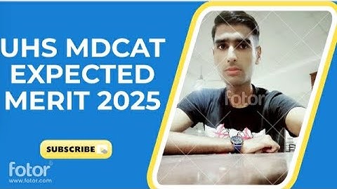 Closing merit for MBBS/BDS 2025 || answer keys announced || UHS MDCAT 2025 || PMDC