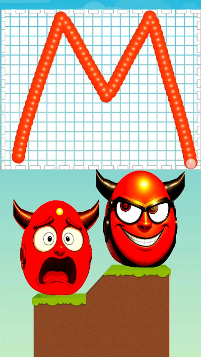 Letter M Disappears with Evil Eggs in Draw to Smash #shorts #drawtosmash#gamingshorts #youtubeshorts