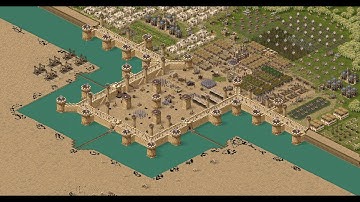 New Map - The Wolf Empire  -  Stronghold Crusader DE  - NO Resources, 13500 Weapons , Free Download